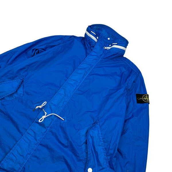 Stone Island 2013 Blue Membrana TC Parka Jacket - XL