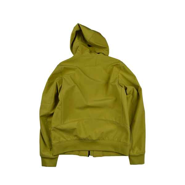 CP Company Chartreuse Soft Shell R Jacket - Small