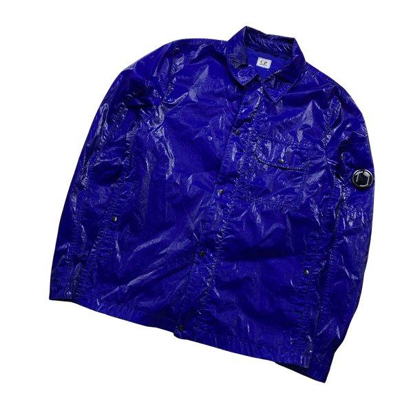 CP Company Blue Cristal Overshirt - Medium