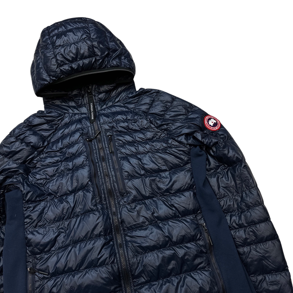 Canada Goose Down Filled Navy Lightweight Puffer Jacket - Large