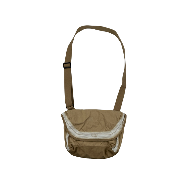 Stone Island x Supreme 2020 Tan Satchel Bag