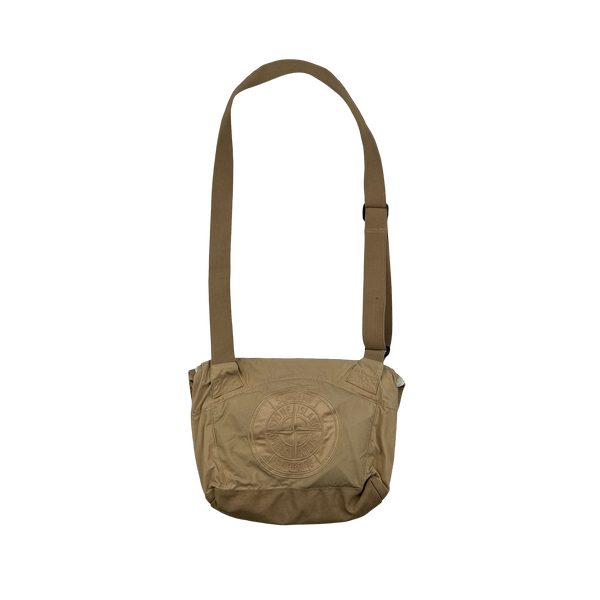 Stone Island x Supreme 2020 Tan Satchel Bag