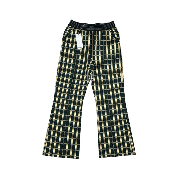 Marni Retro Grid Jacquard Zipped Bootcut Tracksuit - Large