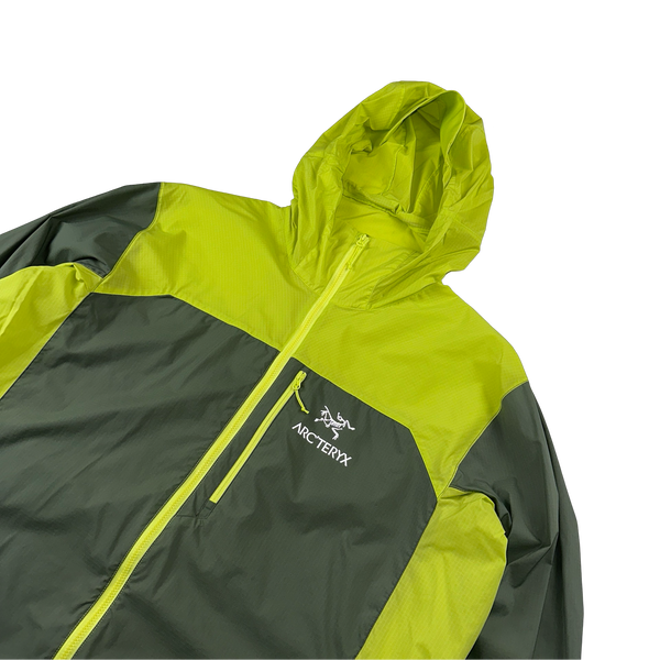 Arcteryx Lightweight Hooded Windstopper Jacket - Large