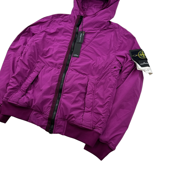 Stone Island 2019 Purple Comfort Tech Composite Jacket - Small