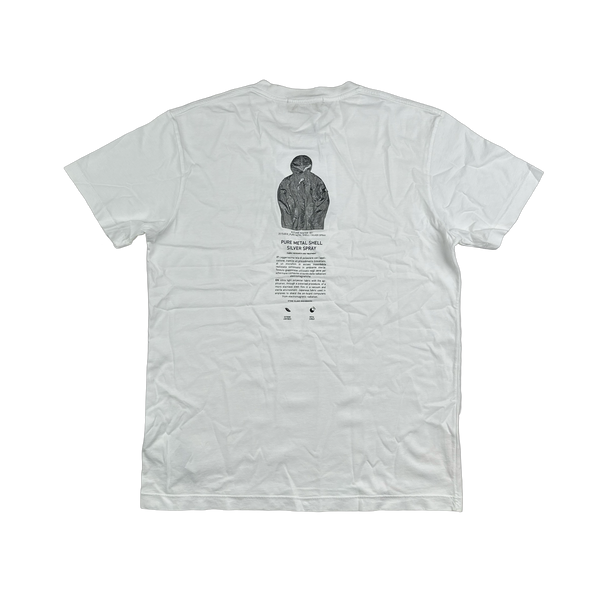 Stone Island 2015 Pure Metal Archivo Short Sleeve T Shirt - Large