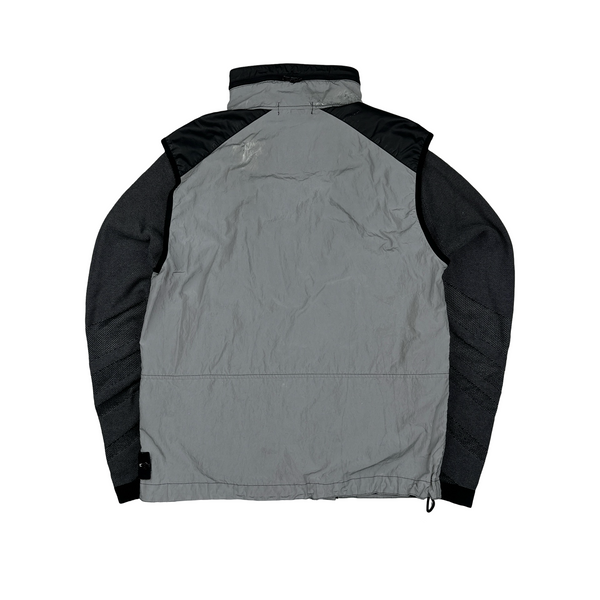 Stone Island Garment Dyed Plated Reflective With Mussola Gommata Jacke Mat s Island
