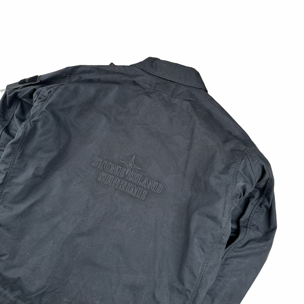 Supreme X Stone Island Reactive Ice Camo Ripstop Jacket - Medium