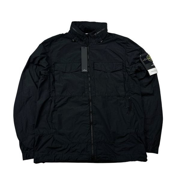 Stone Island Black Naslan Light Watro Jacket - Small & Medium