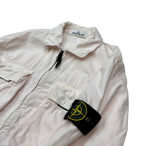 Stone Island 2022 Rose Pink Double Pocket Overshirt - Medium