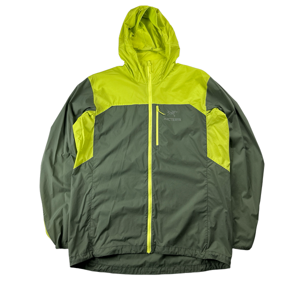 Arcteryx Lightweight Hooded Windstopper Jacket - Large