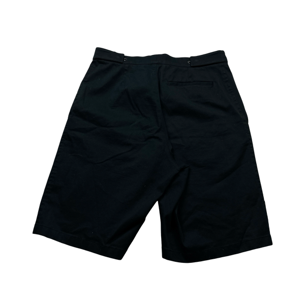 Prada Black Red Tab Shorts - 30"