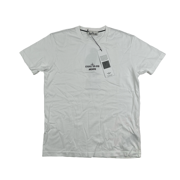 Stone Island 2015 Pure Metal Archivo Short Sleeve T Shirt - Large