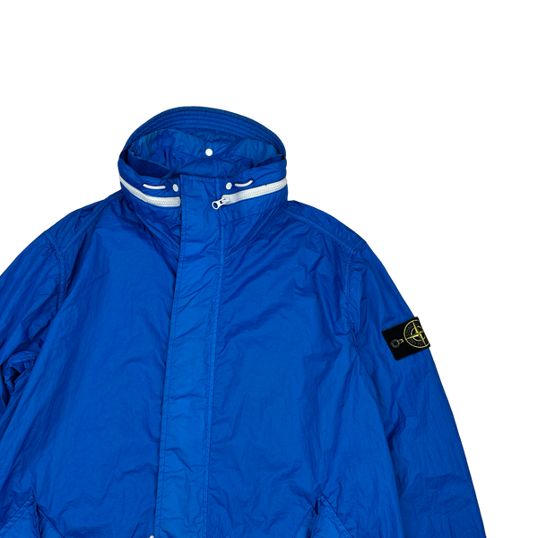 Stone Island 2013 Blue Membrana TC Parka Jacket - XL