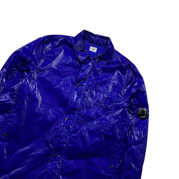 CP Company Blue Cristal Overshirt - Medium