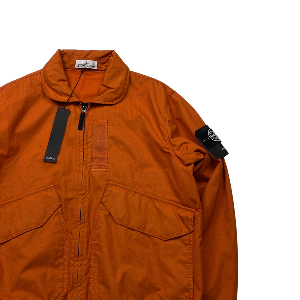 Stone Island 2019 Reflective Weave Bomber Jacket - XL