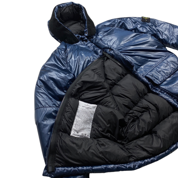 Stone Island Pertex Quantum Y Down Long Puffer - Large