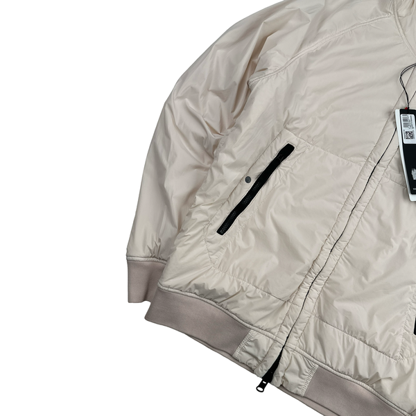 Stone Island 2022 Light Pink Comfort Tech Composite Reversible Polartec Jacket - Large