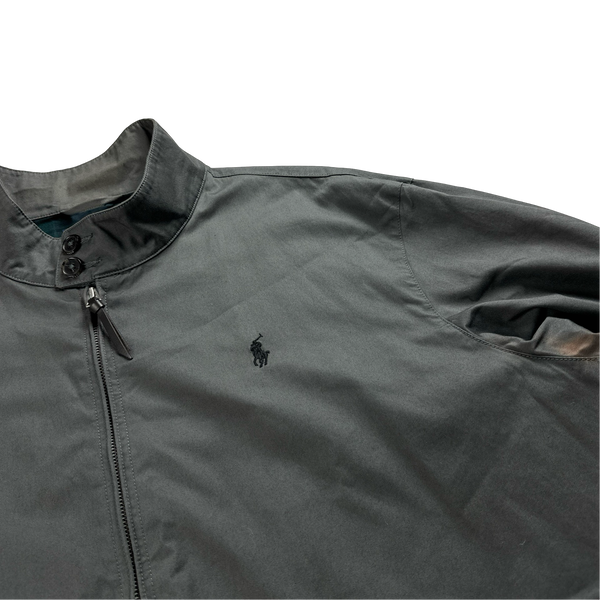 Ralph Lauren Grey Cotton Harrington Jacket 3XL