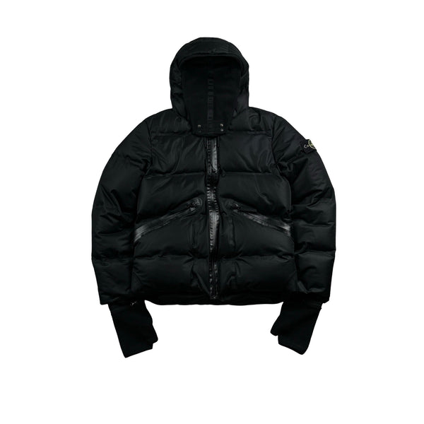 Stone Island 2010 Welded Down Balaclava Puffer Jacket - Large