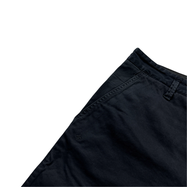 Stone Island 2019 Navy Cotton Shorts - 28" & 29"