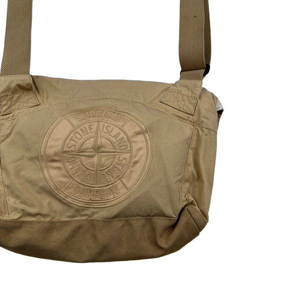 Stone Island x Supreme 2020 Tan Satchel Bag