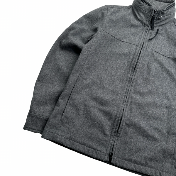 Stone Island 2014 Dark Grey Wool Overshirt - Small