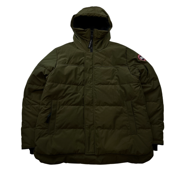 Canada Goose Khaki Premium Down Filled Hooded Puffer Parka XXL