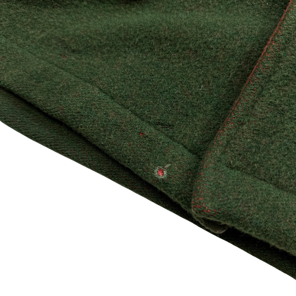 Stone Island 1988 Green And Red Montgomery Duffle Coat - Large