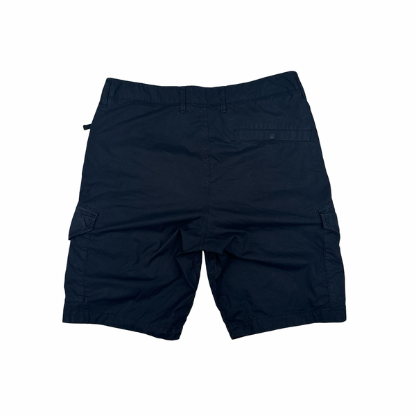 Stone island cotton cargo shorts on sale