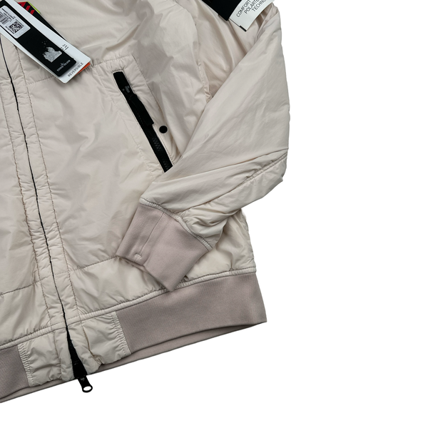 Stone Island 2022 Light Pink Comfort Tech Composite Reversible Polartec Jacket - Large