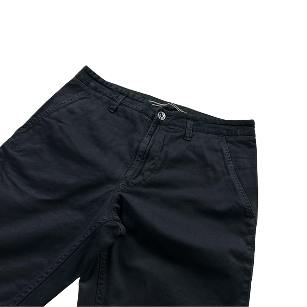 Stone Island 2019 Navy Cotton Shorts - 28" & 29"