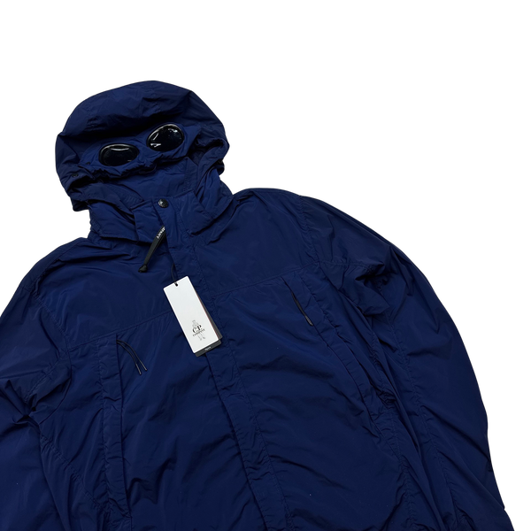 CP Company Blue Stretch Nycra Goggle Jacket - XL