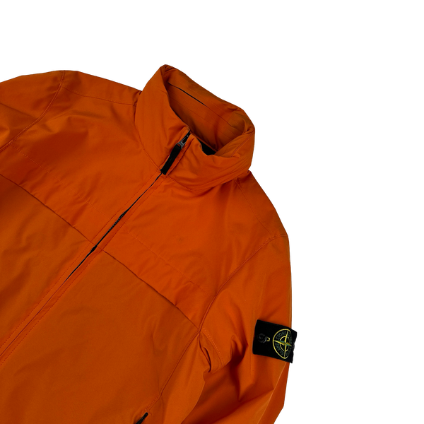 Stone Island 2019 Orange Soft Shell R Primaloft Jacket - Medium