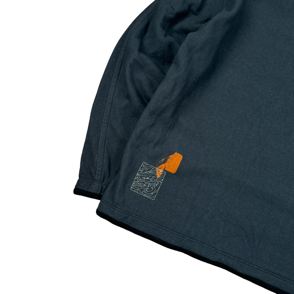 Stone Island 2022 Shadow Project Graphic Print Soft Cotton Crewneck - Small