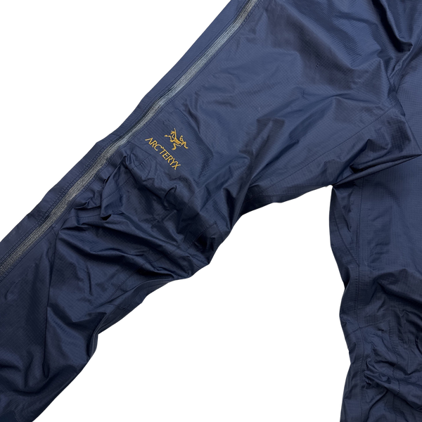 Arcteryx Navy Vintage 2000's Goretex Shell Trousers - Medium