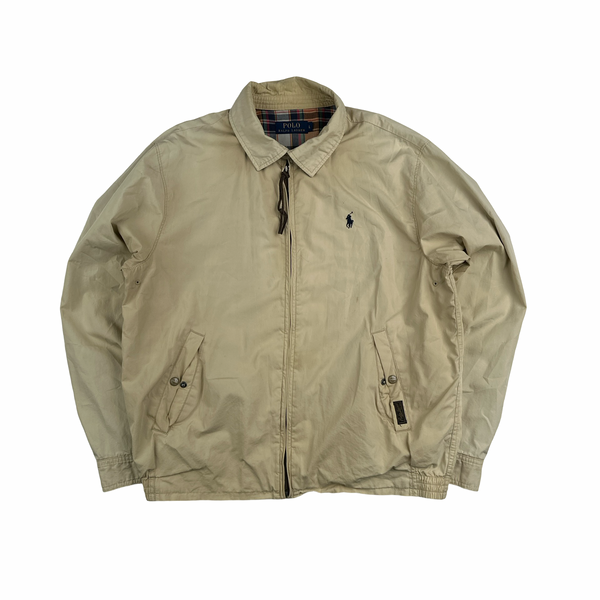 Ralph Lauren Beige Harrington Jacket - Large