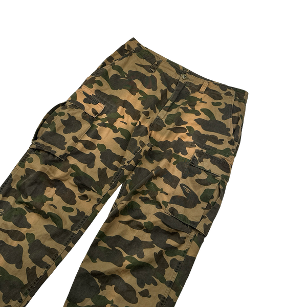 Bape Camo Print Cargo Trousers - 32"