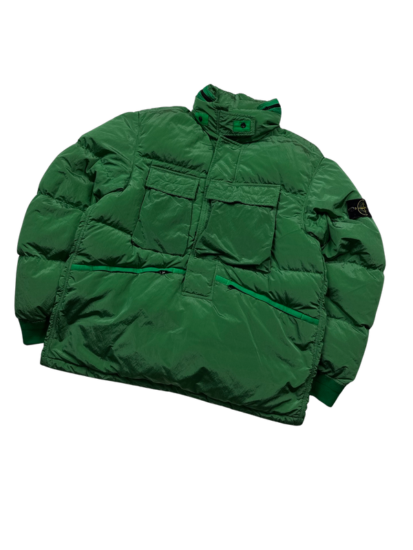 Stone Island 2021 Nylon Metal Down TC Smock Puffer Jacket - Large