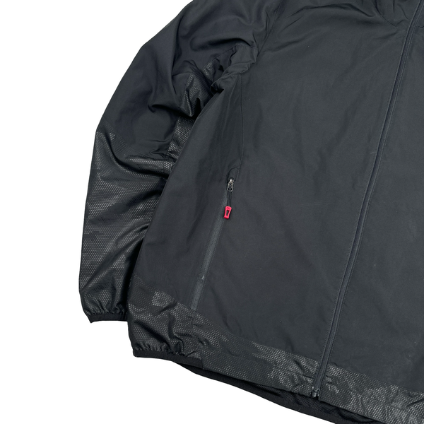 Ralph Lauren Black Camo Sleeve Bomber Track Jacket - XL