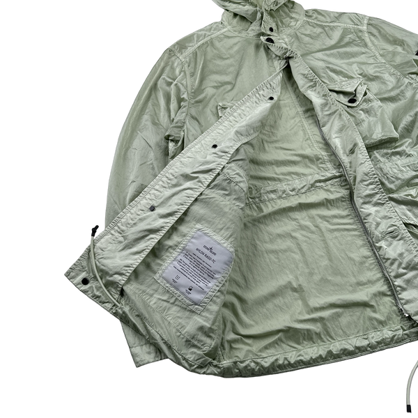 Stone Island 2021 Mint Nylon Raso TC Multi Pocket Jacket - Medium