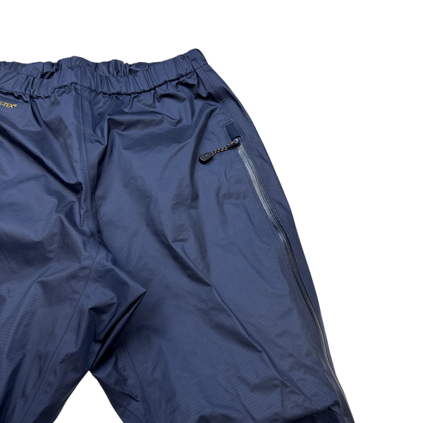 Arcteryx Navy Vintage 2000's Goretex Shell Trousers - Medium