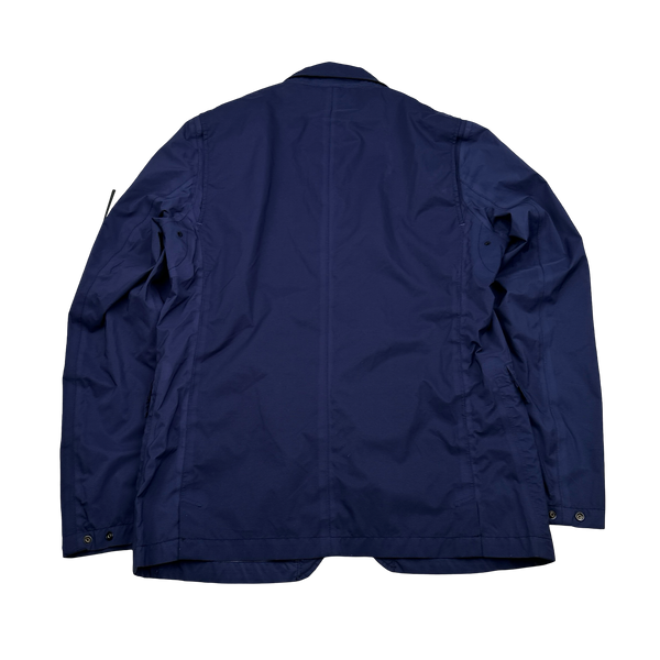 Stone Island 2014 Navy Garment Dyed Performance Rip Stop Jacket - Large