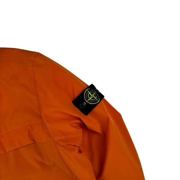 Stone Island 2019 Orange Soft Shell R Primaloft Jacket - Medium