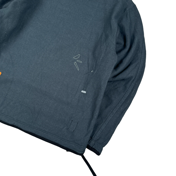 Stone Island 2022 Shadow Project Graphic Print Soft Cotton Crewneck - Small