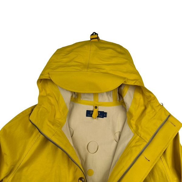 Ralph Lauren Yellow Rain Jacket - Large