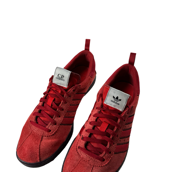 CP Company x Adidas Red Samba Trainers - UK 7.5