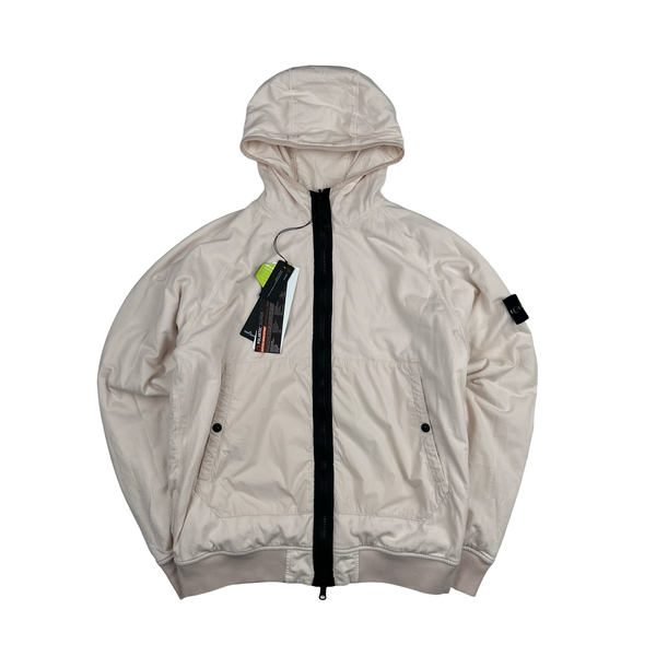 Stone Island 2022 Light Pink Comfort Tech Composite Reversible Polartec Jacket - Large