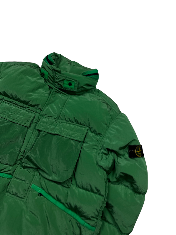 Stone Island 2021 Nylon Metal Down TC Smock Puffer Jacket - Large