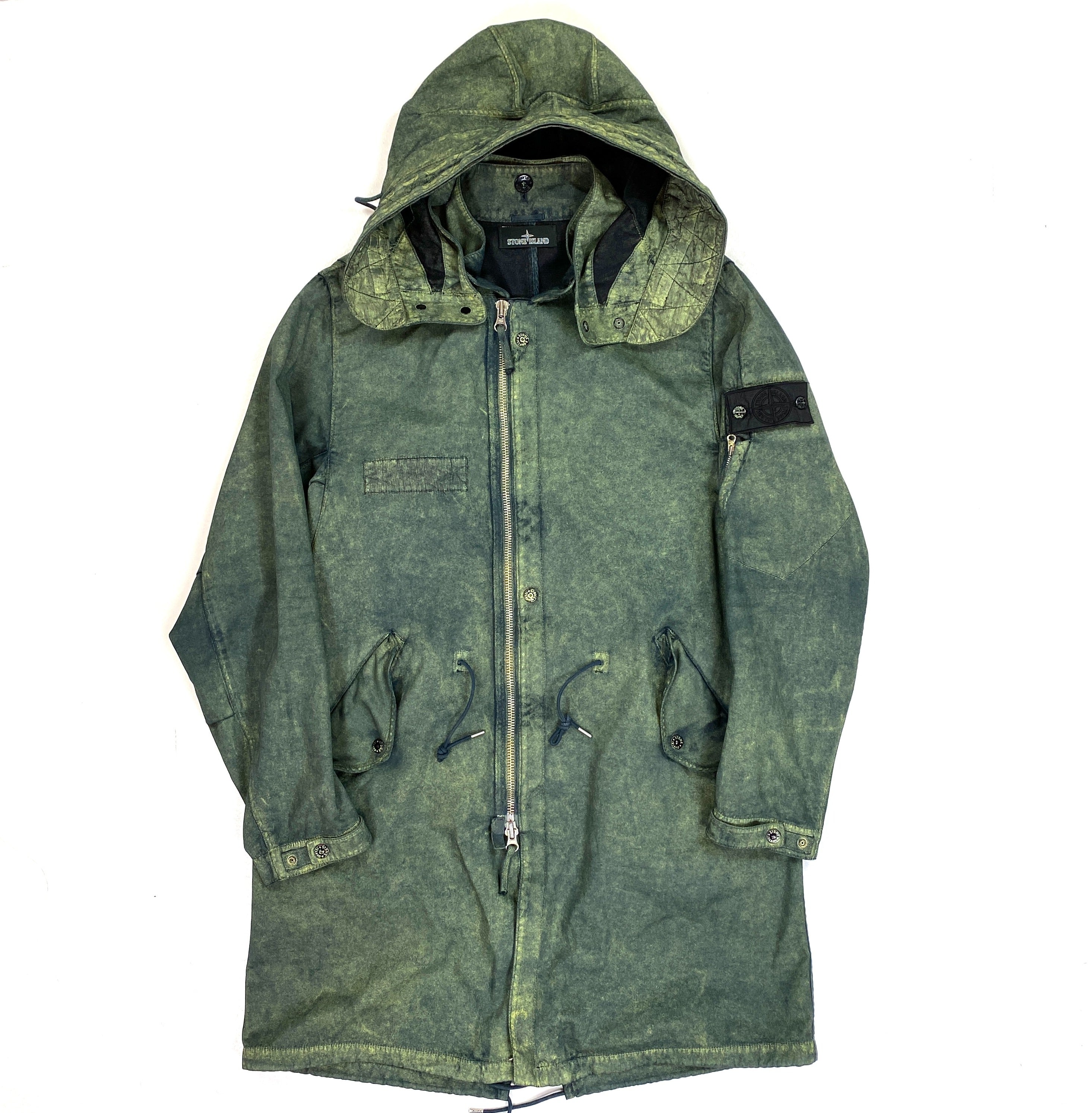 Stone Island Shadow Project Raso R 3L Fishtail Parka Jacket